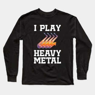 I Play Heavy Metal Saxophone Long Sleeve T-Shirt